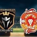 Islamabad United and Hyderabad Kingsmen to face each other today, decide whether to reach the final