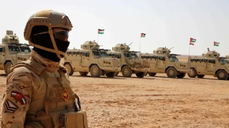 Jordanian army conducts major operation on Syrian border, destroys hideouts of arms and drug smugglers