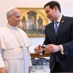 US Secretary of State Marco Rubio meets with Pope Leo